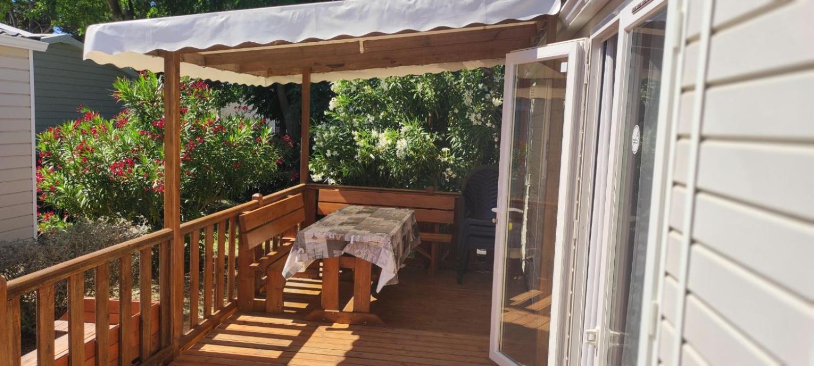 Mobil-Home Confort Tv Clim Narbonne-Plage Narbonne Plage Exterior foto